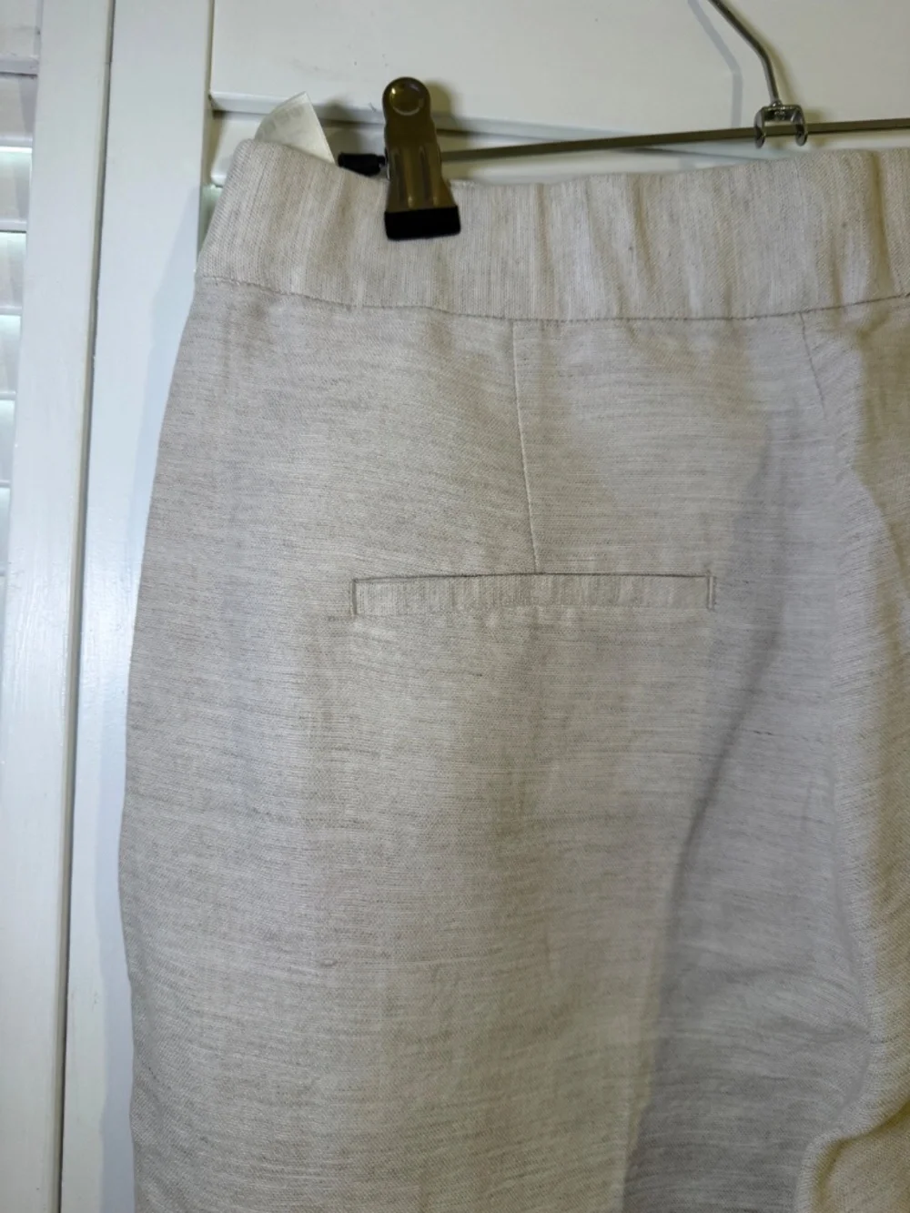 NWT - Aritzia Limitless Wide Cropped Linen Pant